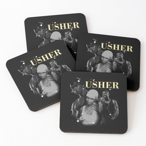 Item preview, Usher Singer Vintage Pop Tour Music Albums designed and sold by HavocZigzags.