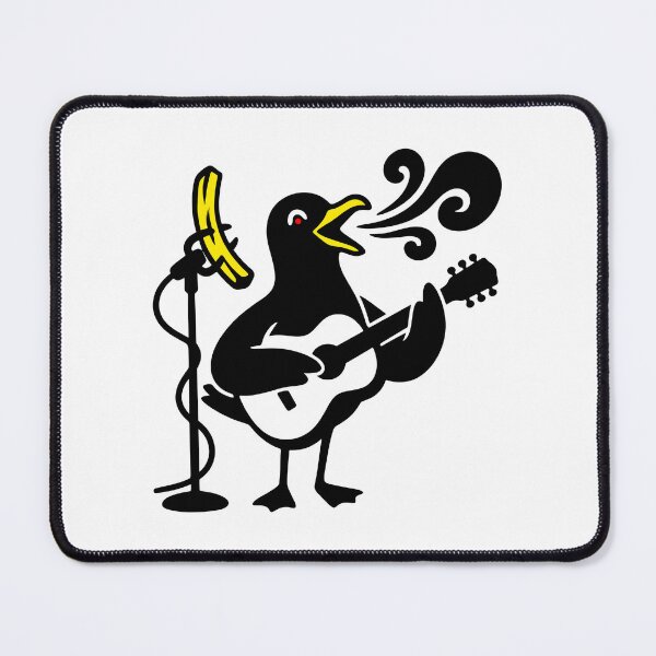 Item preview, A seagull playing the guitar designed and sold by Surprised Hen.
