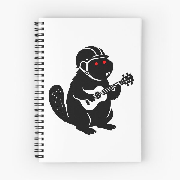 Item preview, A beaver playing the ukulele designed and sold by Visual-Elixir.