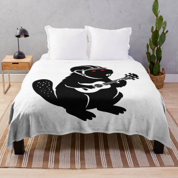 Item preview, A beaver playing the ukulele designed and sold by Visual-Elixir.