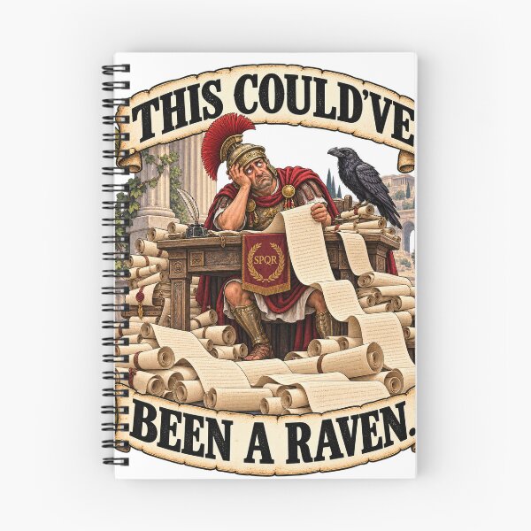 Item preview, This Could’ve Been a Raven – Ancient Roman Office Humor designed and sold by tzmoore16.