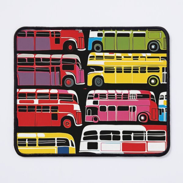Item preview, London Bus Pop Art – Colorful Double Decker Bus Collection designed and sold by Arteque.