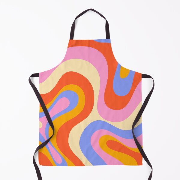 Item preview, Trippy Coastal Sunset Swirl – Vintage Abstract Fluid Wave Pattern designed and sold by Frohyou.