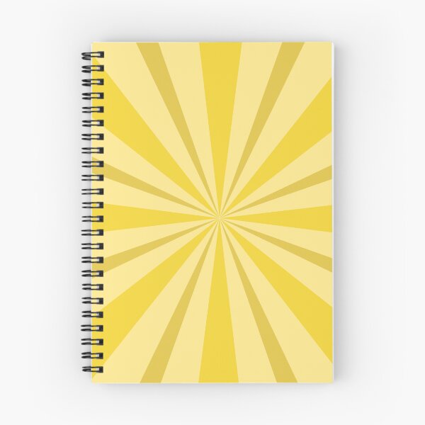 Item preview, Vintage Mod Sunbeam Burst – Warm Ochre Radial Stripe Pattern designed and sold by Frohyou.