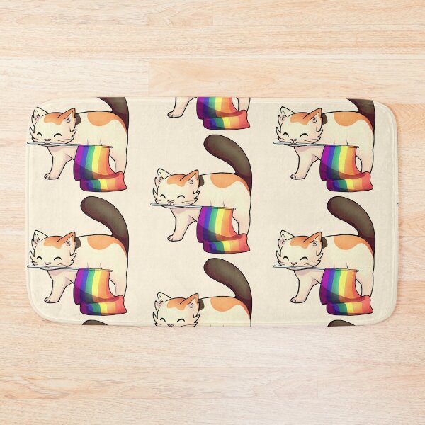 Item preview, LGBT cat designed and sold by MixiLunar.