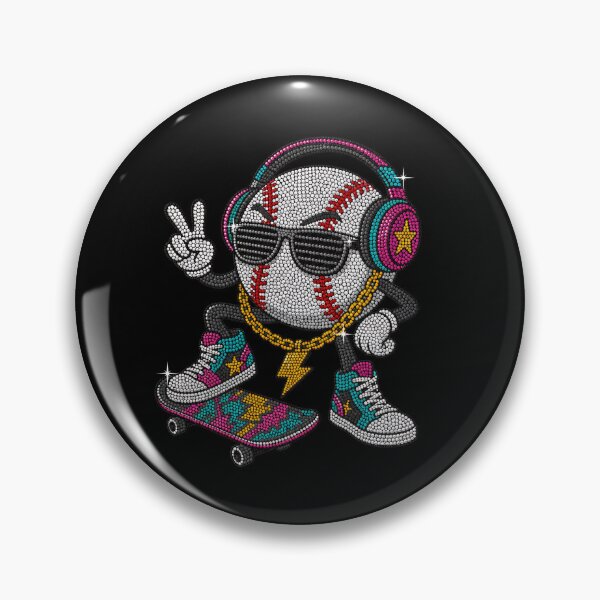 Item preview, Dripping Skateboarding Sunglasses Cap Bat Cool Graphic Happy Dot Day designed and sold by TARAKA-QISSA.