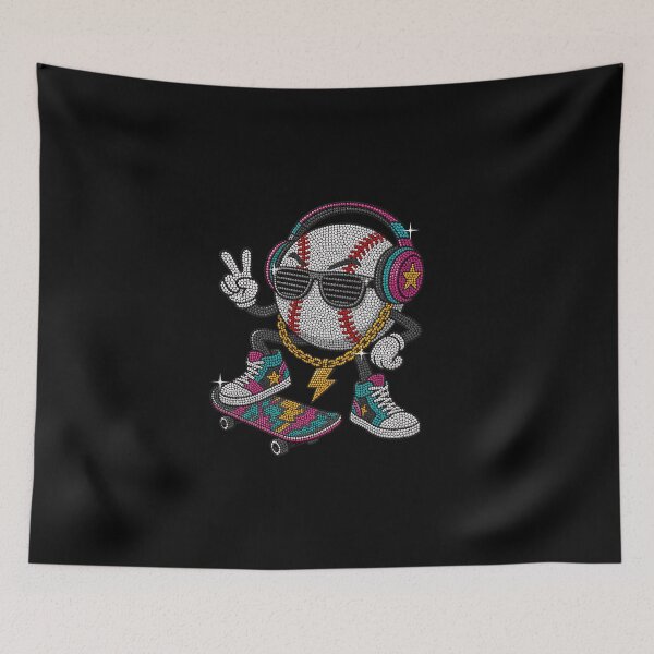 Item preview, Dripping Skateboarding Sunglasses Cap Bat Cool Graphic Happy Dot Day designed and sold by TARAKA-QISSA.