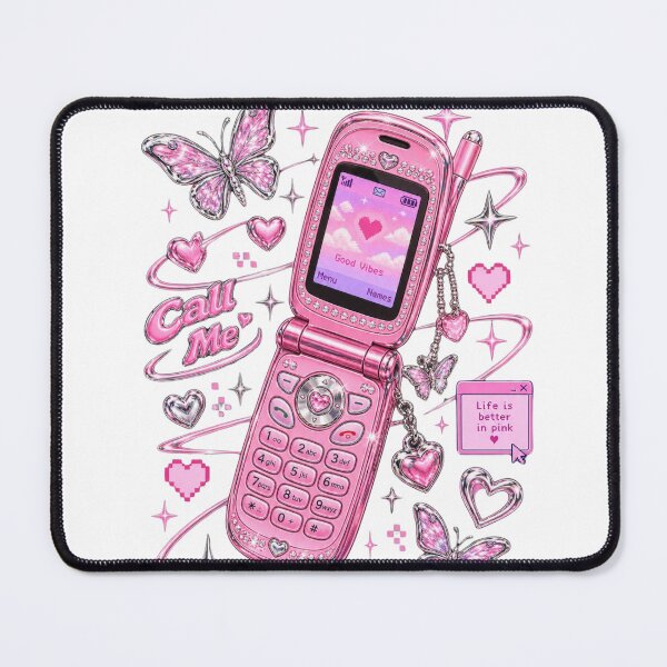 Item preview, Pink flip phone designed and sold by BiaSMartins.