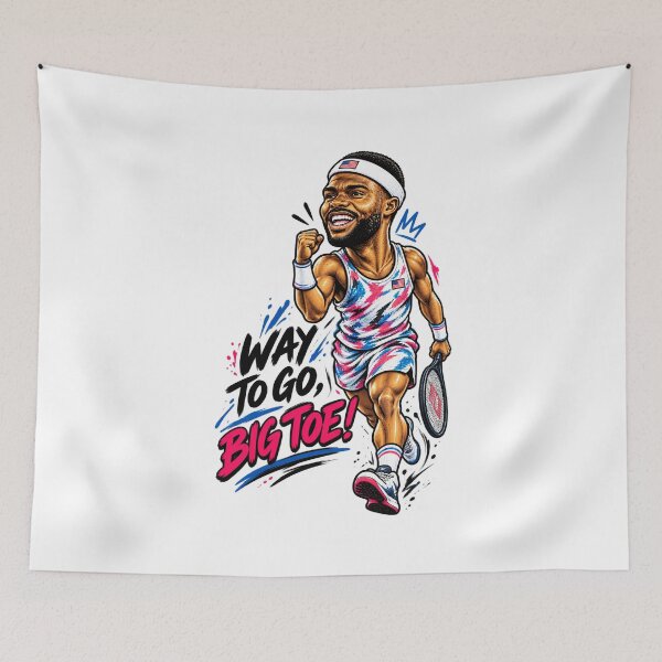 Item preview, frances tiafoe, Big Foe designed and sold by choudane.