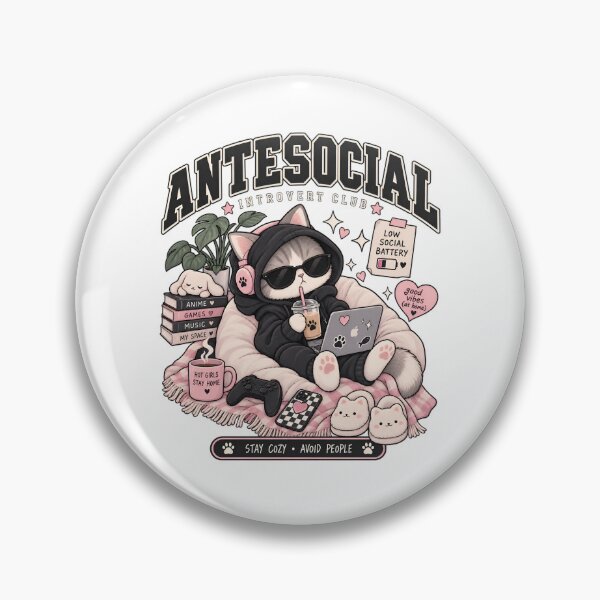 Item preview, Introvert & Antisocial – Minimal Fashion Collection designed and sold by AnteesocialTees.