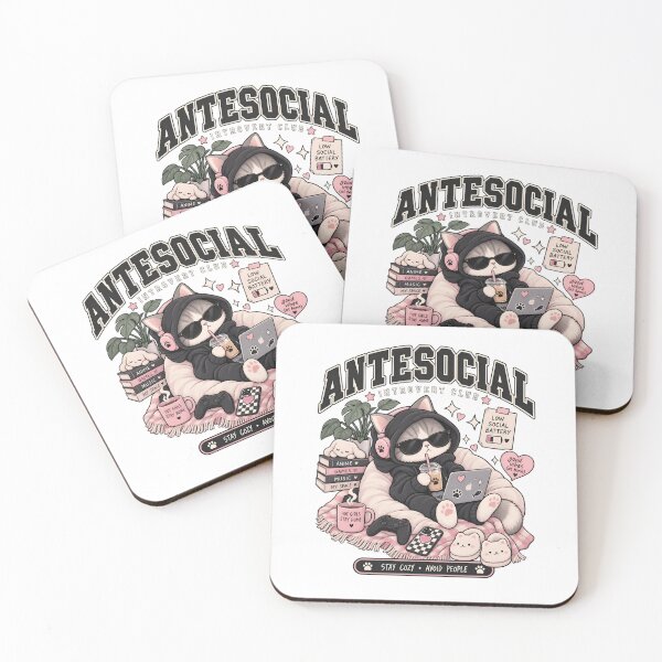 Item preview, Introvert & Antisocial – Minimal Fashion Collection designed and sold by AnteesocialTees.