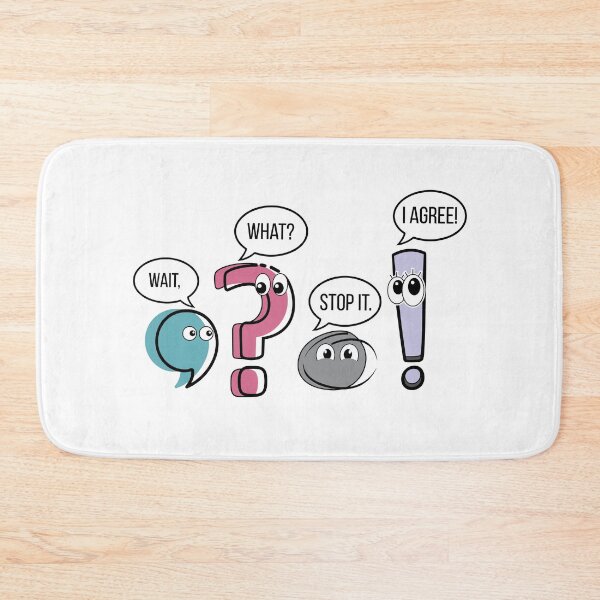 Item preview, Funny Punctuation Marks Classroom Conversation designed and sold by Krasnovaovaova.