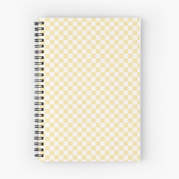 Item preview, XSmall Butter Yellow Checkerboard Sticker | Warm Cottagecore Checkered Pattern designed and sold by DColourMuse.