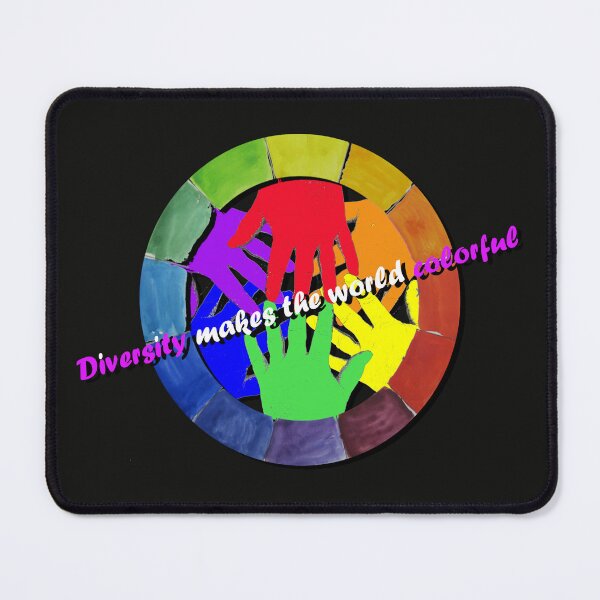 Item preview, Diversity Rainbow – Colorful Hands and LGBTQ Pride designed and sold by cp-art.art.