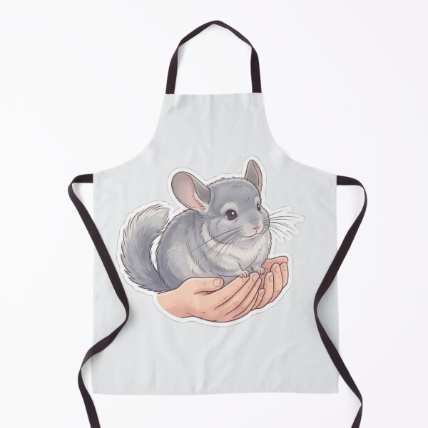 Item preview, Cute Chinchilla in Gentle Hands Adorable Fluffy Pet designed and sold by Safe Haven Pets.