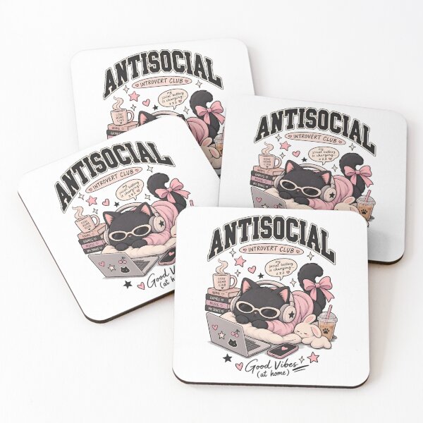 Item preview, Introvert & Antisocial – Minimal Fashion Collection designed and sold by AnteesocialTees.