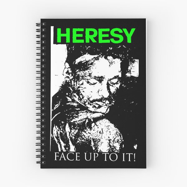 Item preview, Heresy Face Up designed and sold by georgeweigan.