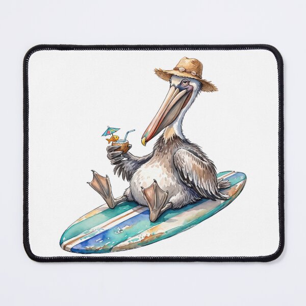 Item preview, life is good - seabird - pelican surf art designed and sold by VortexOfFlorida.