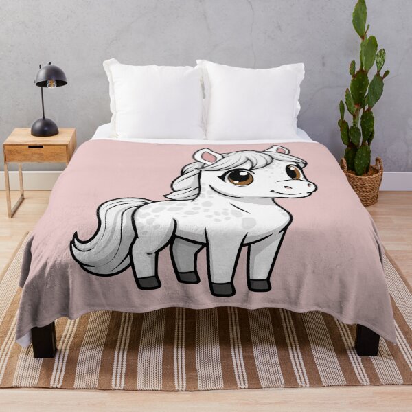 Item preview, A chibi-style drawing of the Abbayan Arabian horse designed and sold by Cheval-de-coeur.