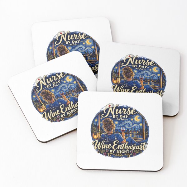 Item preview, Nurse By Day, Wine Enthusiast By Night designed and sold by Fantasy Football Company.