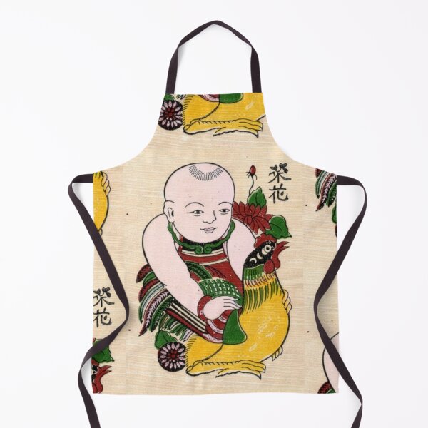 Item preview, Vinh Hoa Vietnamese Folk Boy with Rooster designed and sold by Diamondngtkc.
