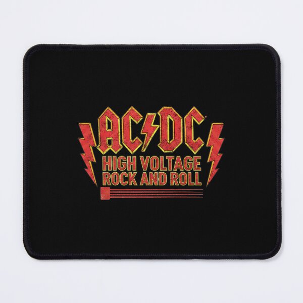 Item preview, AC/DC High Voltage Rock And Roll Red Lightning Bolts Distressed designed and sold by Dravienart.