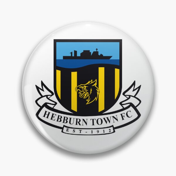 Item preview, Hebburn Town Football Club Crest Logo Badge Icon designed and sold by maiku1.