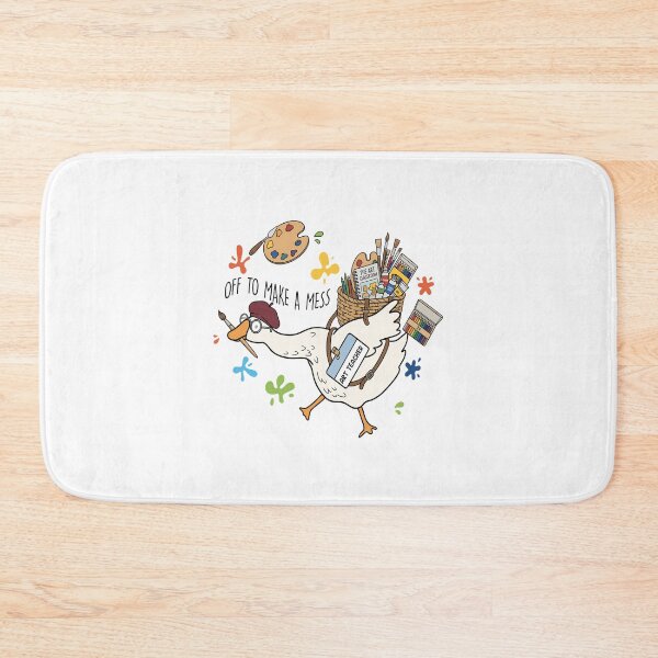 Item preview, Art Teacher Goose Off to Make a Mess designed and sold by Krasnovaovaova.