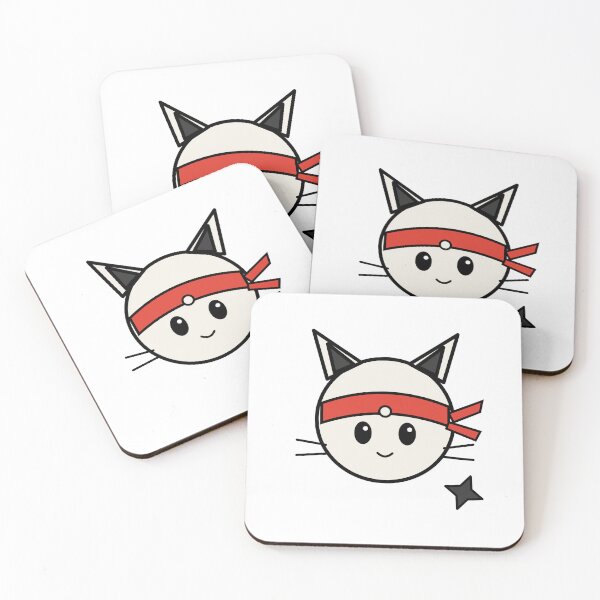 Item preview, Ninja cat designed and sold by ABcustomsneaker.