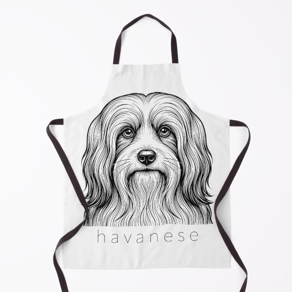 Item preview, Havanese Portrait Illustration designed and sold by SUP-R-Ts.