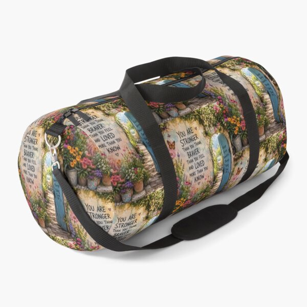 Item preview, Stronger Than You Think – Inspirational Garden Quote designed and sold by Kimberly Palmer.