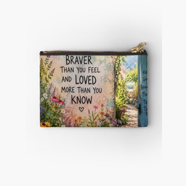Item preview, Stronger Than You Think – Inspirational Garden Quote designed and sold by Kimberly Palmer.