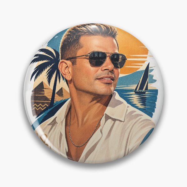 Item preview, Amr Diab El Hadaba Arabic Pop Music Sticker designed and sold by KaBaRen.