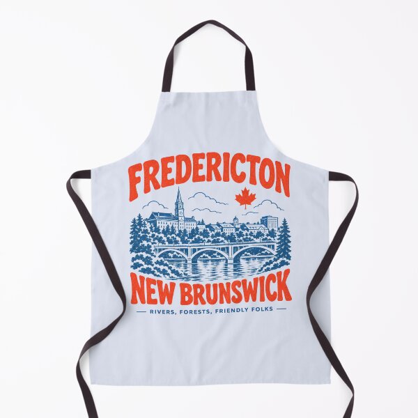 Item preview, Fredericton Retro City designed and sold by HowToCanadian.