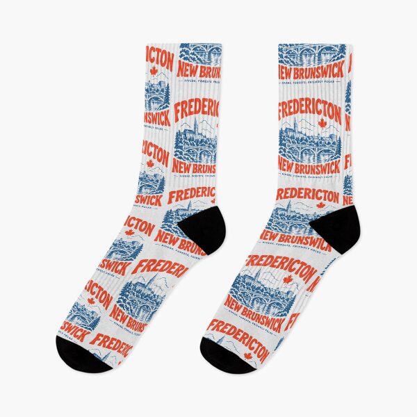 Item preview, Fredericton Retro City designed and sold by HowToCanadian.