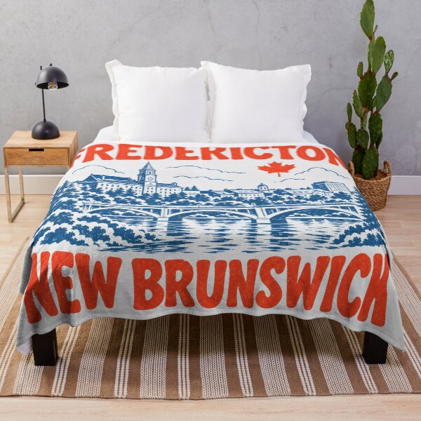 Item preview, Fredericton Retro City designed and sold by HowToCanadian.