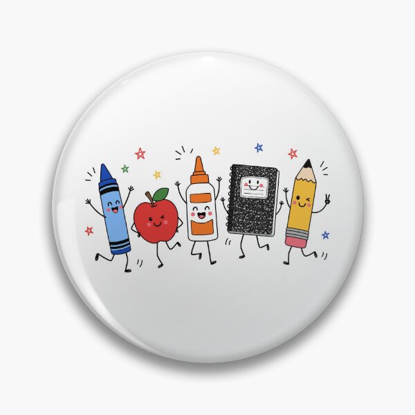 Item preview, Cute School Supplies Classroom Illustration designed and sold by Krasnovaovaova.