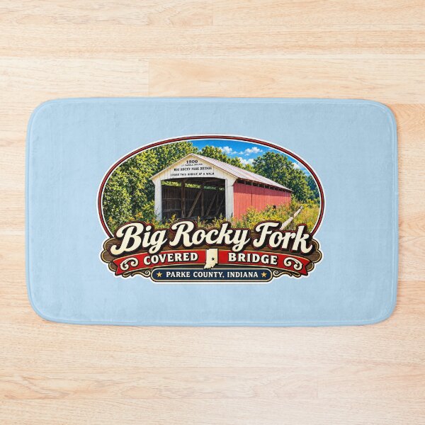 Item preview, Big Rocky Fork Covered Bridge - Americana Series designed and sold by gotucoveredart.