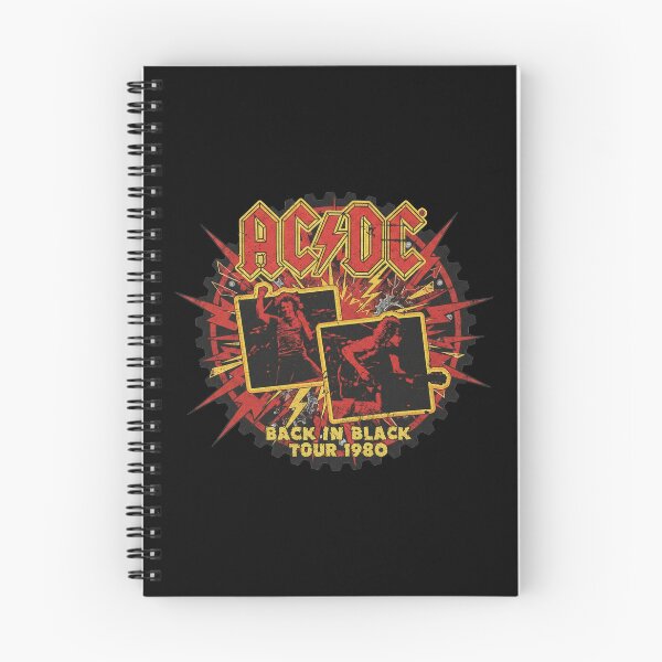 Item preview, AC/DC Back In Black Tour 1980 Angus Young Concert Gear designed and sold by Dravienart.