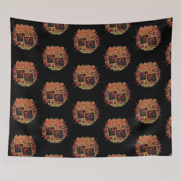 Item preview, AC/DC Back In Black Tour 1980 Angus Young Concert Gear designed and sold by Dravienart.