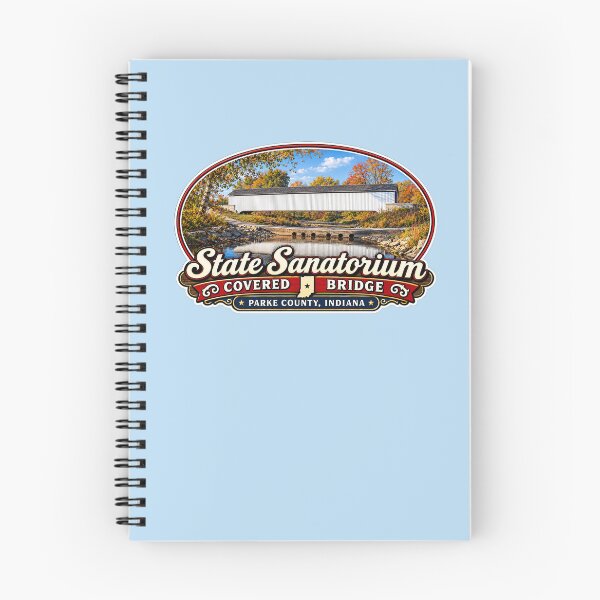 Item preview, State Sanatorium Covered Bridge - Americana Series designed and sold by gotucoveredart.