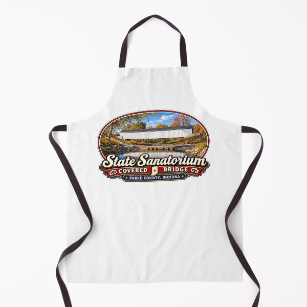 Item preview, State Sanatorium Covered Bridge - Americana Series designed and sold by gotucoveredart.