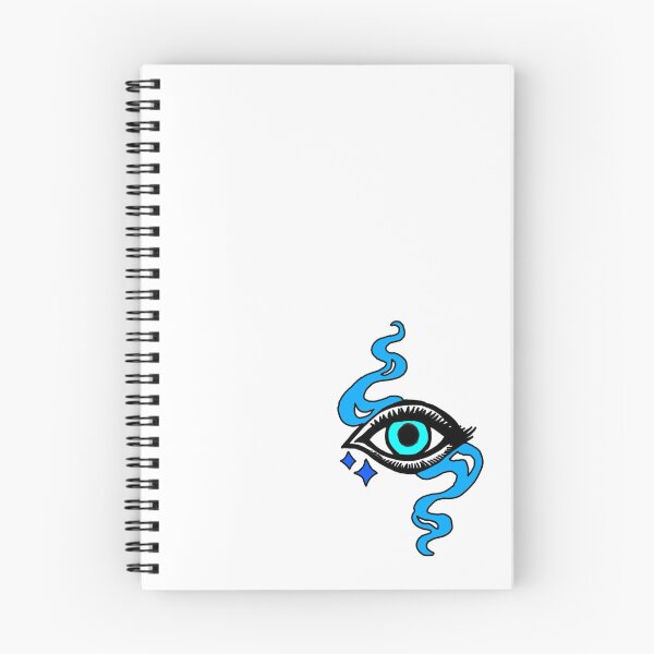Item preview, Trippy Blue Evil Eye designed and sold by KayCozyStickers.