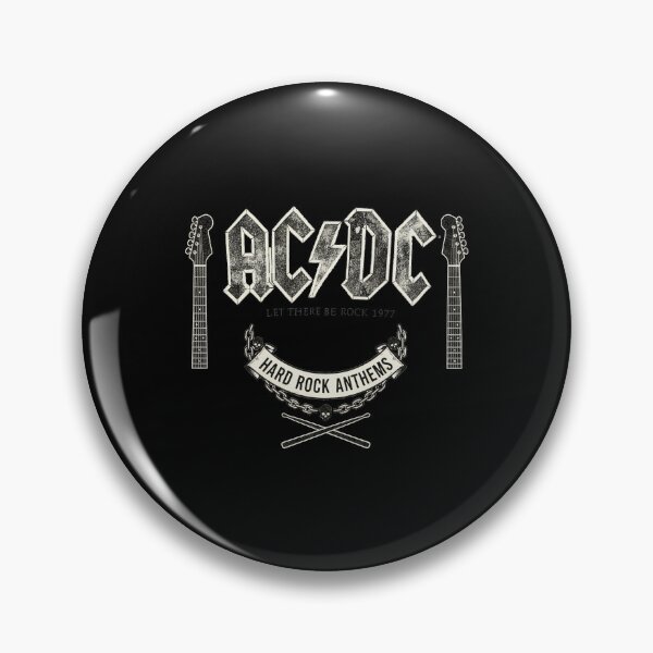 Item preview, AC/DC Let There Be Rock 1977 Hard Rock Anthems Distressed designed and sold by Dravienart.