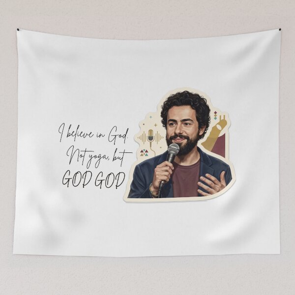 Item preview, Ramy Youssef Stand Up Comedy Egyptian American Sticker designed and sold by KaBaRen.