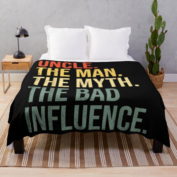 Item preview, Mens Uncle The Man The Myth The Bad Influence Best Funny designed and sold by nousassurons.