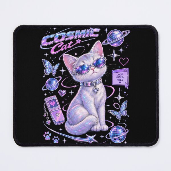 Item preview, Y2K Cosmic cat designed and sold by BiaSMartins.