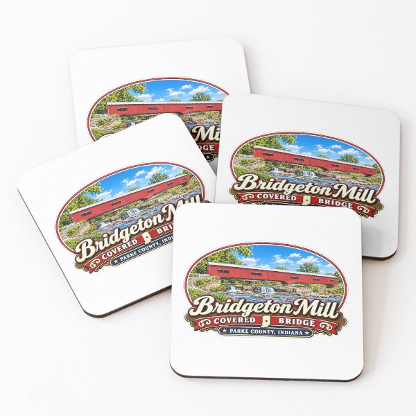 Item preview, Bridgeton Covered Bridge #2 - Americana Series designed and sold by gotucoveredart.