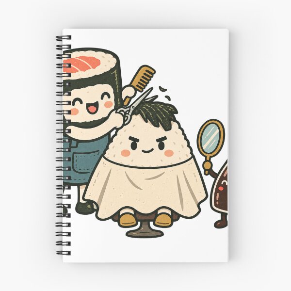 Item preview, Fresh Cut Maki – Funny Sushi Barbershop designed and sold by RAIID.