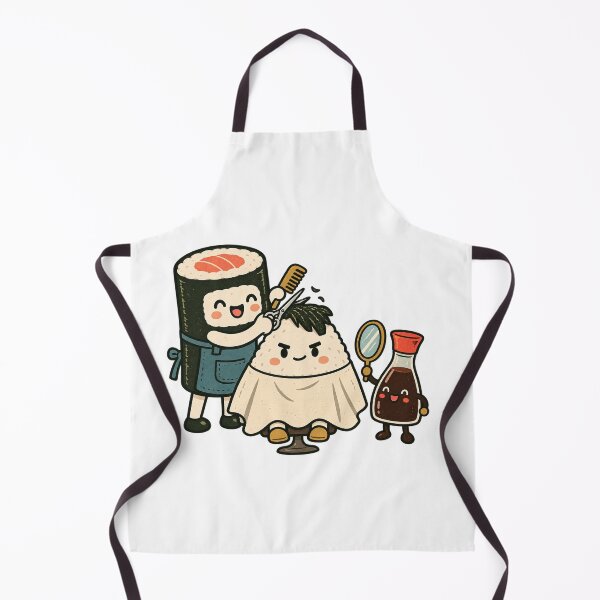 Item preview, Fresh Cut Maki – Funny Sushi Barbershop designed and sold by RAIID.